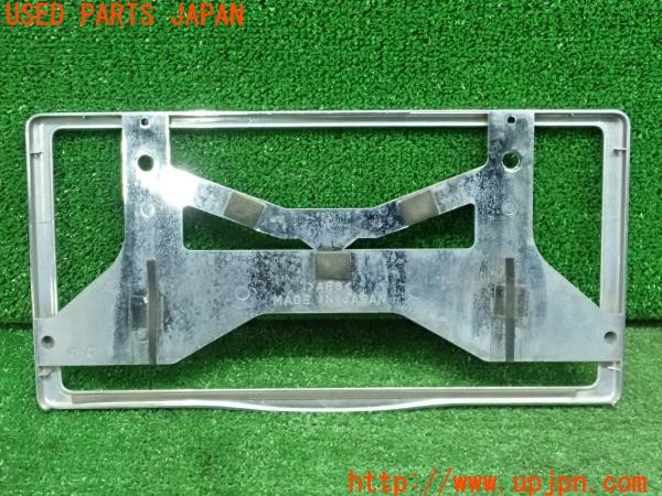 3UPJ=24730001]WRX S4(VAG A型)純正 ナンバーフレーム 中古_m1