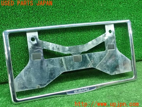 3UPJ=24730001]WRX S4(VAG A型)純正 ナンバーフレーム 中古_m2