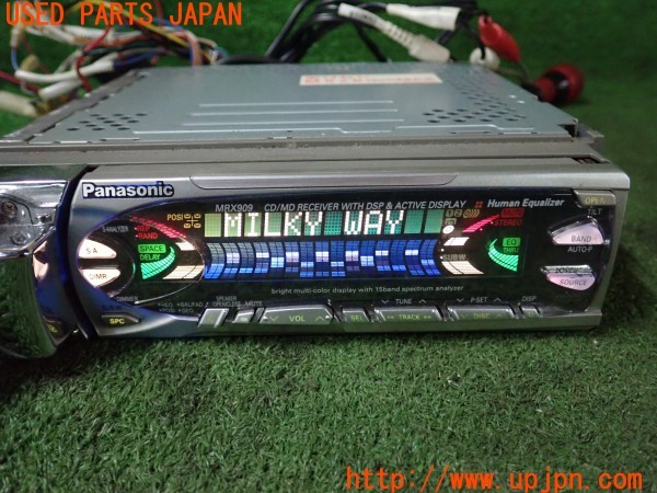 3UPJ=24770518]ハイエースワゴン(KZH100G)Panasonic パナソニック CQ-MRX909D CD・MDプレーヤー 中古_m4