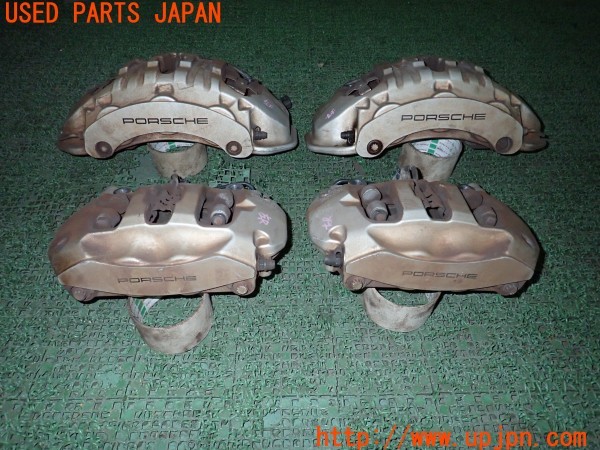 3UPJ=24860301]ポルシェ カイエンS(92AM48A 958型)純正 brembo ブレンボ キャリパー 1台分 中古_m0