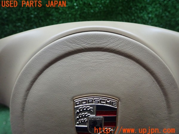 3UPJ=24860617]ポルシェ カイエンS(92AM48A 958型)純正 ステアリング 中古_m3