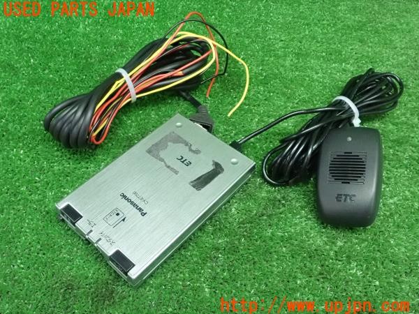 3UPJ=24900503]アルファロメオ 156スポーツワゴンGTA(932BXB)Panasonic パナソニック CY-ET700D ETC車載器 中古_m0