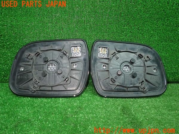 3UPJ=24940036]エスティマハイブリッド(AHR20W)純正 ドアミラー ブルーレンズ 寒冷地仕様 SR1000 8400 L/R 中古_m3