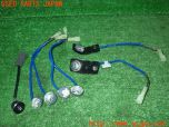 3UPJ=24940579]エスティマハイブリッド(AHR20W)純正オプション フットランプ スイッチ付 7点 中古_s0