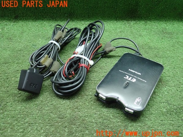 3UPJ=24950503]クラウンマジェスタ(JZS177)三菱電機 EP-9U76VB ETC車載器 中古_m1