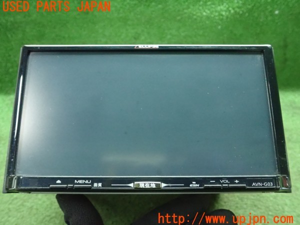 3UPJ=24950565]クラウンマジェスタ(JZS177)ECLIPSE イクリプス AVN-G03 メモリーナビ  中古_m1