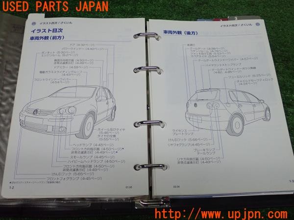 3UPJ=24980802]VW ゴルフ R32(1KBUBF)取扱説明書 取説 車両マニュアル 中古_m2