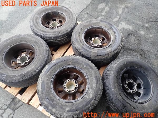 3UPJ=24990917]ハイラックスサーフ(KZN185W)前期 MKW MK-46 ホイール 16×8.0J ±0 PCD139.7 6穴 5本 中古_m1