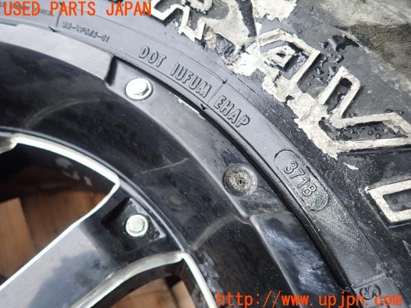 3UPJ=24990917]ハイラックスサーフ(KZN185W)前期 MKW MK-46 ホイール 16×8.0J ±0 PCD139.7 6穴 5本 中古_m2