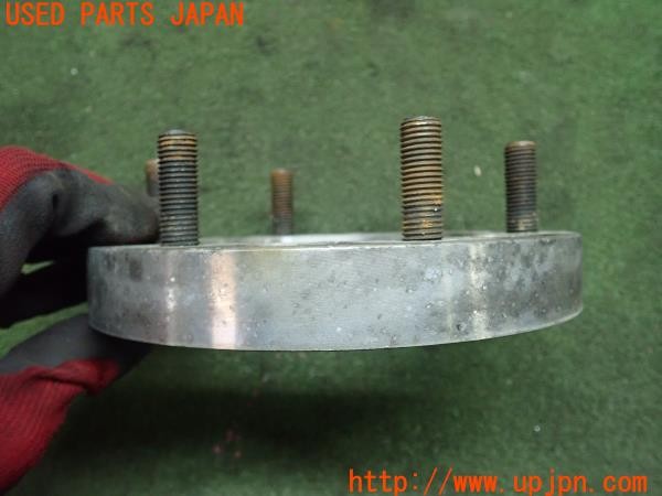 3UPJ=24990971]ハイラックスサーフ(KZN185W)前期 社外 ワイドトレッドスペーサー 25mm PCD139.7 6穴 1枚 中古_m2