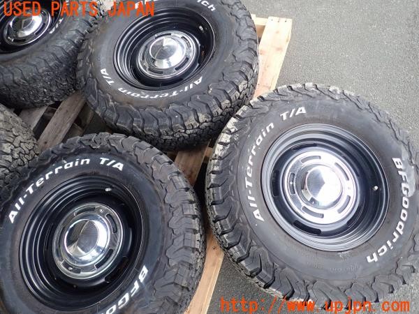 3UPJ=25000917]ハイラックスサーフ(RZN185W)前期 CRIMSON DEAN CROSS COUNTRY CC3 タイヤホイール 16×8J ±0 PCD139.7 6穴 5本 中古_m1