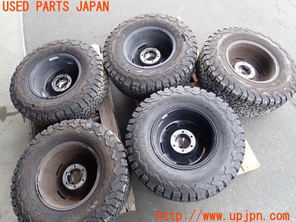3UPJ=25000917]ハイラックスサーフ(RZN185W)前期 CRIMSON DEAN CROSS COUNTRY CC3 タイヤホイール 16×8J ±0 PCD139.7 6穴 5本 中古_m4