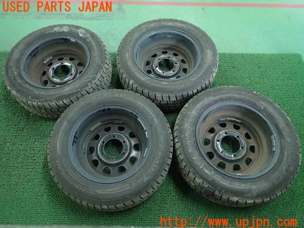 3UPJ=25010917]ハイエースワゴン(KZH106W)DAYTONA? デイトナ 16インチホイール 7J? +22? PCD139.7 6穴 4本 中古_m1