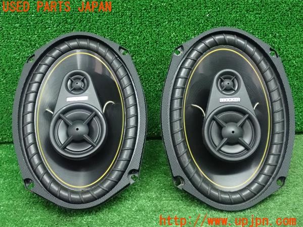 3UPJ=25100535]BMW ミニ ジョンクーパーワークス(MFJCW R56)KICKER キッカー スピーカー① 11DS693 中古_m0