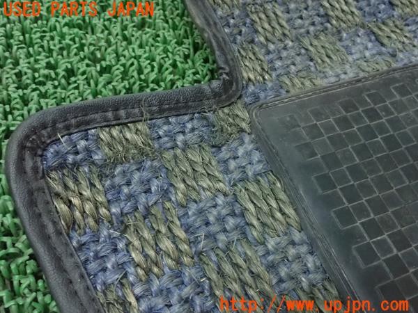 3UPJ=25100629]BMW ミニ ジョンクーパーワークス(MFJCW R56)KARO カロ フロアマット フロント 2枚 中古_m1