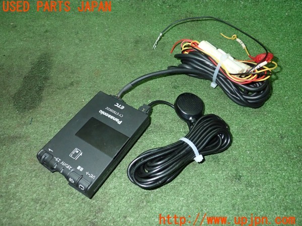 3UPJ=25150503]BMW Z3 ロードスター(CL20  E36/7)後期 Panasonic パナソニック CY-ET909KDZ ETC車載器 中古_m0