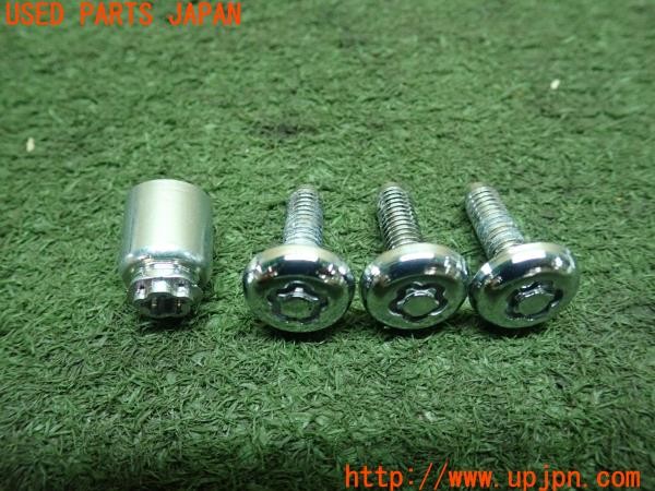 3UPJ=25180001]レヴォーグ STI Sport R EX(VNH B型)純正 J1077YA004 ナンバープレートロックボルト 中古_m1