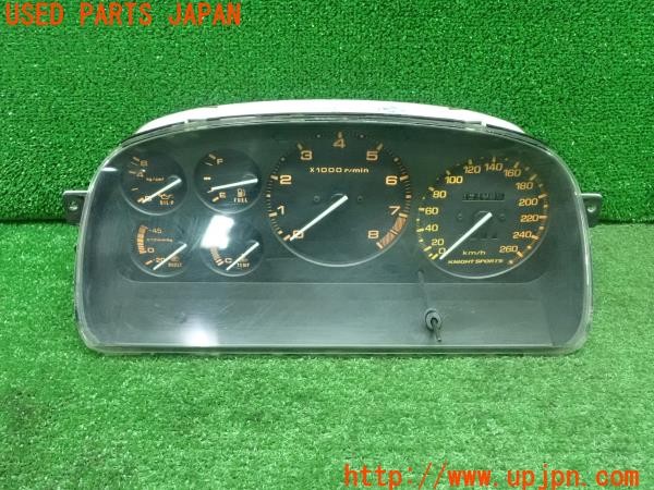 3UPJ=25210538]サバンナRX-7(FC3S)後期 純正 スピードメーター MT 中古_m0