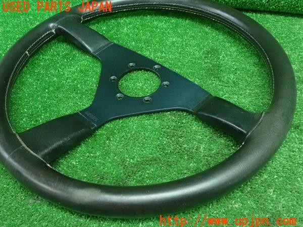 3UPJ=25210617]サバンナRX-7(FC3S)後期 純正オプション MOMO モモ ステアリング 370mm 中古_m3