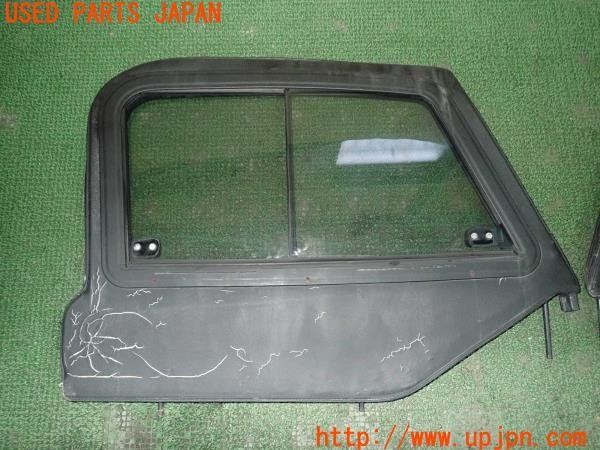 3UPJ=25260012]ジープラングラー(TJ40S)社外 アッパードア スライド窓 中古_m1