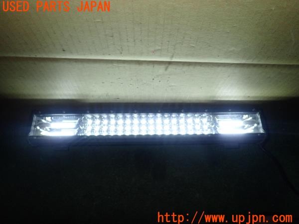 3UPJ=25260512]ジープラングラー(TJ40S)社外 ルーフランプ 作業灯 LEDワークライト 中古_m4