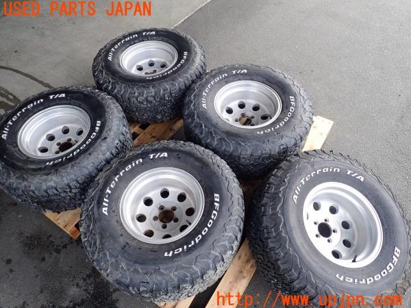 3UPJ=25260916]ジープラングラー(TJ40S)EAGLE ALLOYS 580 ホイール 15×10J -46? PCD114.3 5穴 5本 中古_m0