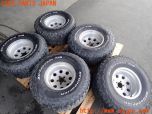 3UPJ=25260916]ジープラングラー(TJ40S)EAGLE ALLOYS 580 ホイール 15×10J -46? PCD114.3 5穴 5本 中古_s0
