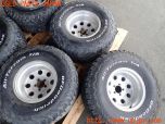 3UPJ=25260916]ジープラングラー(TJ40S)EAGLE ALLOYS 580 ホイール 15×10J -46? PCD114.3 5穴 5本 中古_s1