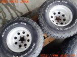 3UPJ=25260916]ジープラングラー(TJ40S)EAGLE ALLOYS 580 ホイール 15×10J -46? PCD114.3 5穴 5本 中古_s2