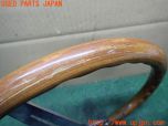 3UPJ=25290617]カプチーノ(EA11R)前期 社外 ウッドステアリング 木目 360mm 中古_s2