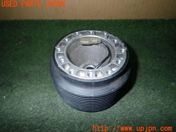 3UPJ=25290618]カプチーノ(EA11R)前期 Works Bell ワークスベル ステアリングボス 中古_m0