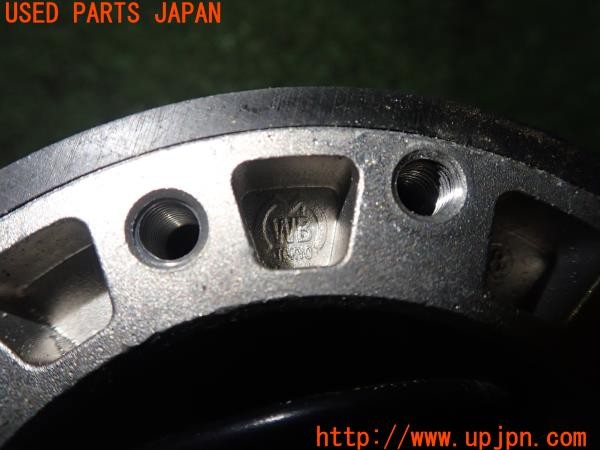 3UPJ=25290618]カプチーノ(EA11R)前期 Works Bell ワークスベル ステアリングボス 中古_m4