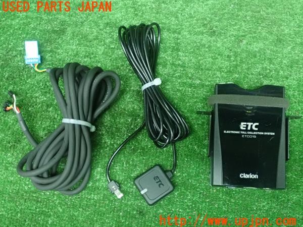3UPJ=25330503]アクア(AQUA)(NHP10)Clarion クラリオン ETC車載器 ETC015 中古_m0