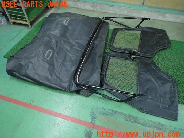 3UPJ=25370031]三菱ジープ(J56)社外 ソフトトップ 骨組み・ドア付 幌 中古_m0