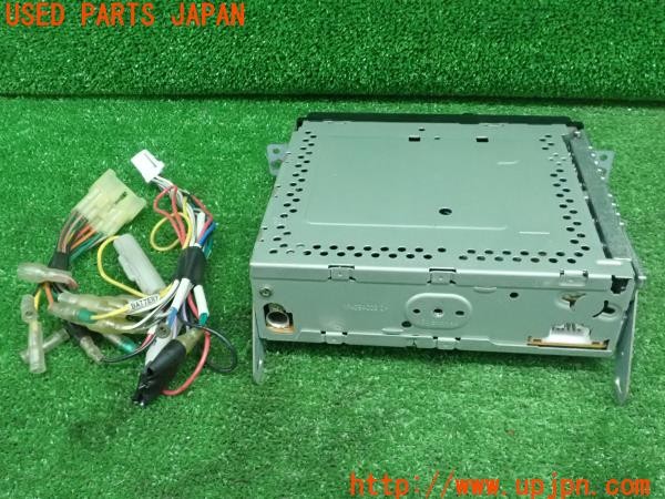 3UPJ=25390518]カプチーノ(EA11R)前期 Panasonic パナソニック カセットデッキ CQ-G100D 中古_m1