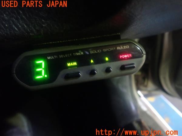3UPJ=25390542]カプチーノ(EA11R)前期 RAZO カーメイト レッツォ ターボタイマー 中古_m4