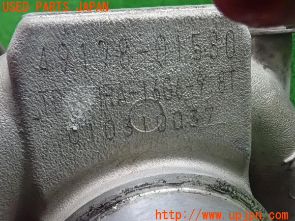 3UPJ=25410136]ランエボ7 GSR(CT9A)純正 タービン ターボチャージャー 49178-01580 中古_m4
