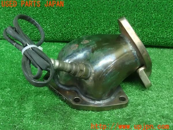 3UPJ=25410137]ランエボ7 GSR(CT9A)TOMEI 東名 タービンアウトレットパイプ O2センサー付 中古_m0
