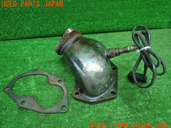 3UPJ=25410137]ランエボ7 GSR(CT9A)TOMEI 東名 タービンアウトレットパイプ O2センサー付 中古_m1