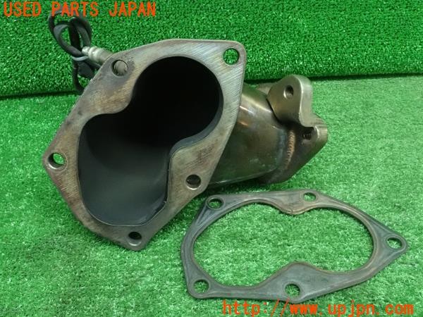 3UPJ=25410137]ランエボ7 GSR(CT9A)TOMEI 東名 タービンアウトレットパイプ O2センサー付 中古_m2