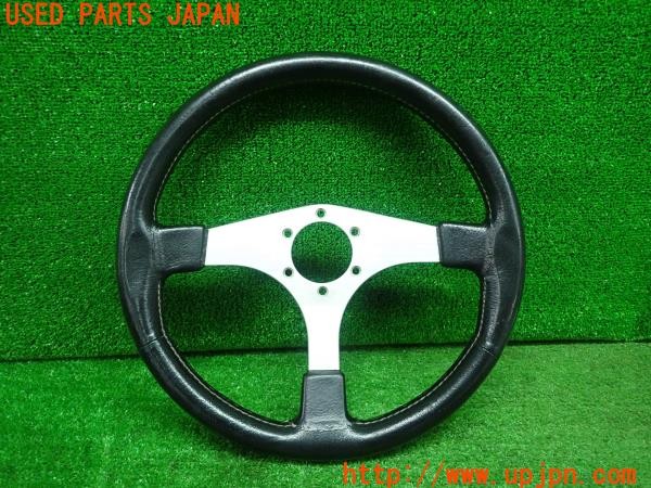 3UPJ=25410617]ランエボ7 GSR(CT9A)社外 ステアリング 345mm 中古_m0