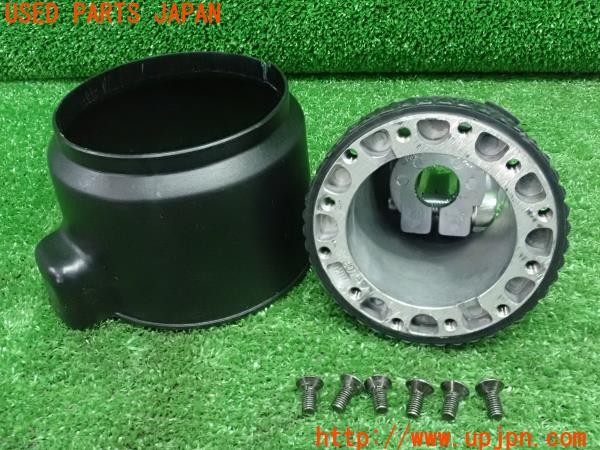3UPJ=25410618]ランエボ7 GSR(CT9A)HKB ステアリングボス 中古_m0