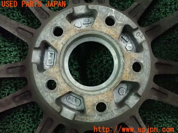 3UPJ=25410961]ランエボ7 GSR(CT9A)Z.S.S. タイヤホイール1本 18×8.5J +35 PCD114.3 5穴 シバタイヤ 中古_m4
