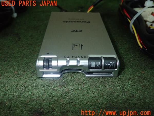 3UPJ=25450503]アウディ TTクーペ(8JBWA)Panasonic パナソニック CY-ET907D ETC車載器 中古_m1