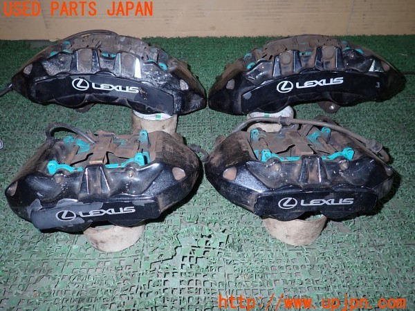 3UPJ=25470302]レクサス RC-F(USC10)純正 brembo ブレンボ キャリパーローターセット 中古_m4