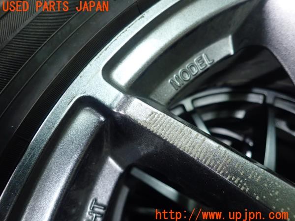 3UPJ=25510918]クラウン アスリート ハイブリッド(AWS210)A-TECH SCHNEIDER StaG? タイヤホイール 17×7J +53 PCD114.3 5穴 4本 中古_m3