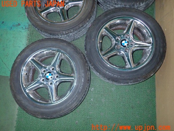 3UPJ=25540917]BMW Z3 ロードスター(CJ28 E36/7)前期 純正 ホイール 16×7J +46 PCD120 5穴 4本 中古_m2