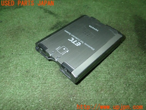 3UPJ=25550503]アルファードV(ANH10W)トヨタ純正 08686-00261 ETC車載器 中古_m1