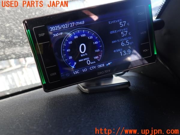 3UPJ=25590575]レクサス IS-F(USE20)COMTEC コムテック ZERO701V HDR-011H レーダー探知機 ドライブレコーダー セット 中古_m4