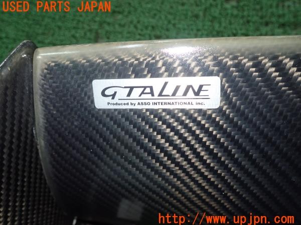 3UPJ=25620057]アルファロメオ 147 GTA(937AXL)ASSO アッソ GTALine リアスポイラー カーボン 中古_m4
